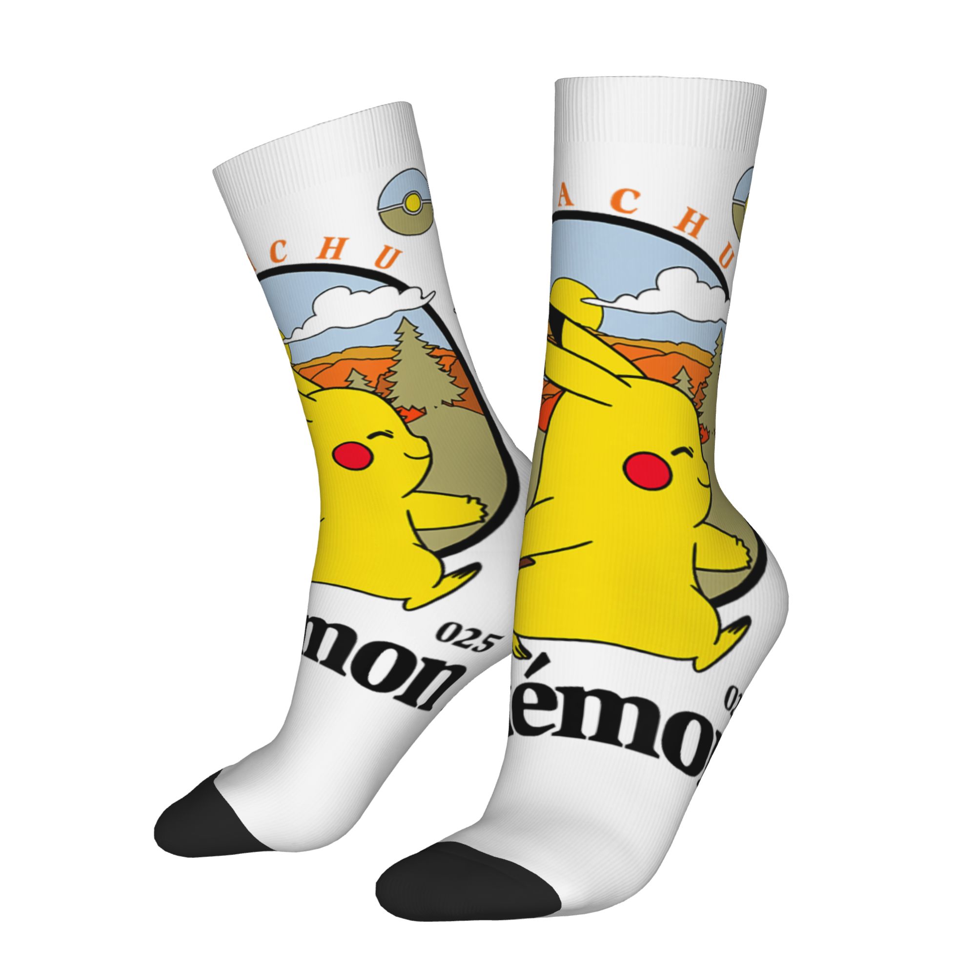 Outdoor Adventure Youtube - sportsokken Pokemon Pikachu Outdoor Adventures Vintage