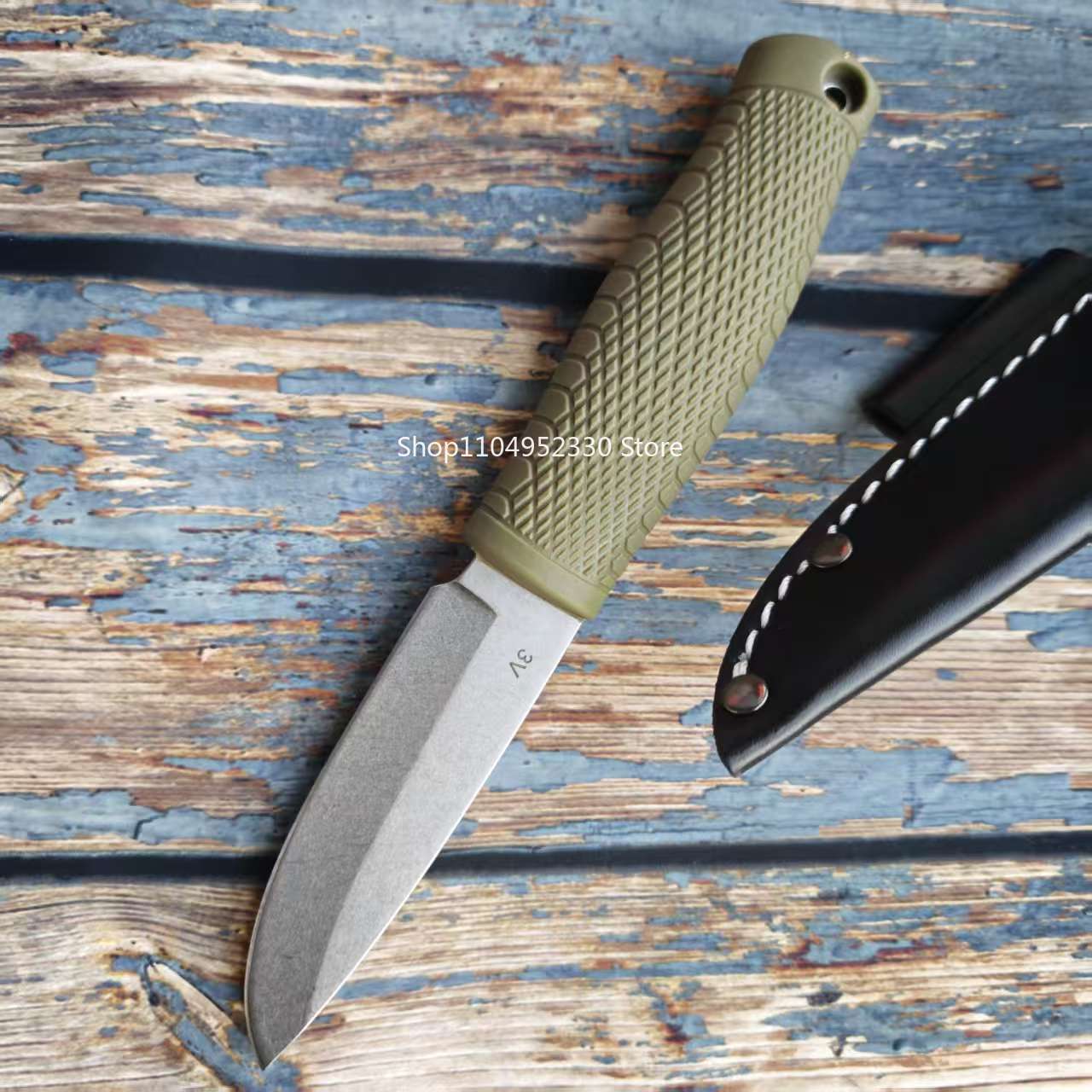 Survival Knife Full Tang - BM200 Puukko Vaste mes met hoge