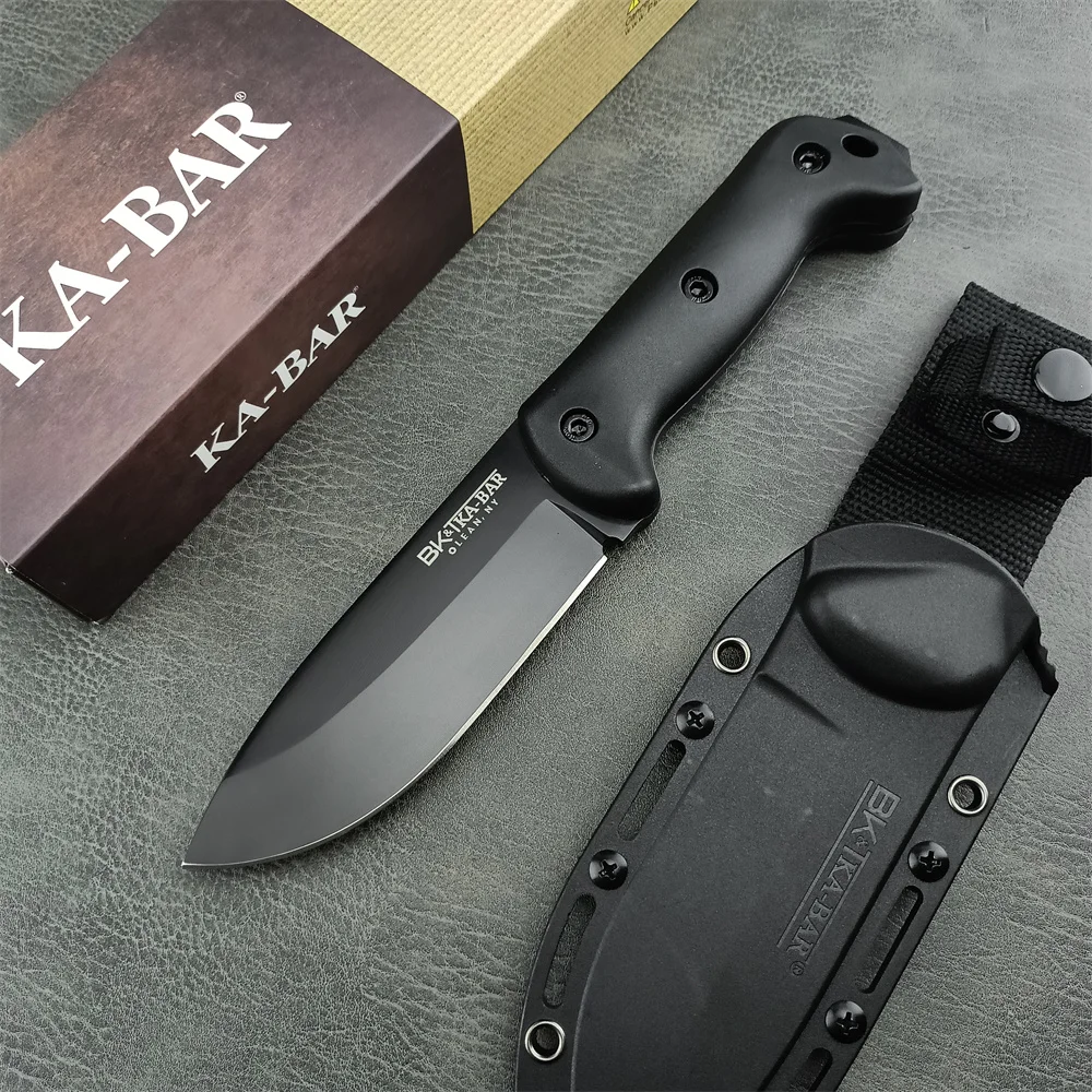 Survival Knife Full Tang - Vast mes snijmes BK2 Outdoor hoge