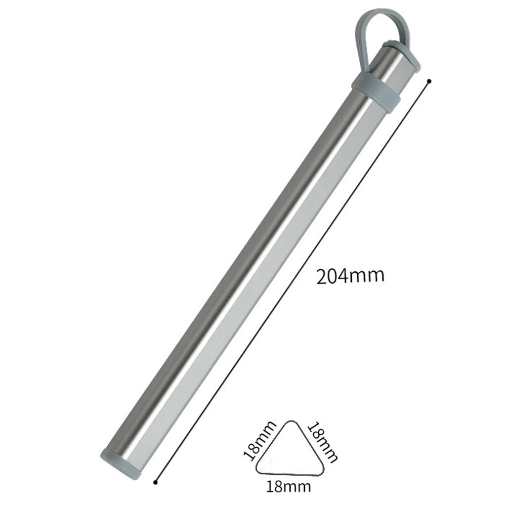 Outdoor Adventure Youtube - Ultralichte aluminium eetstokjesbuis, compacte opbergdoos, draagbare
