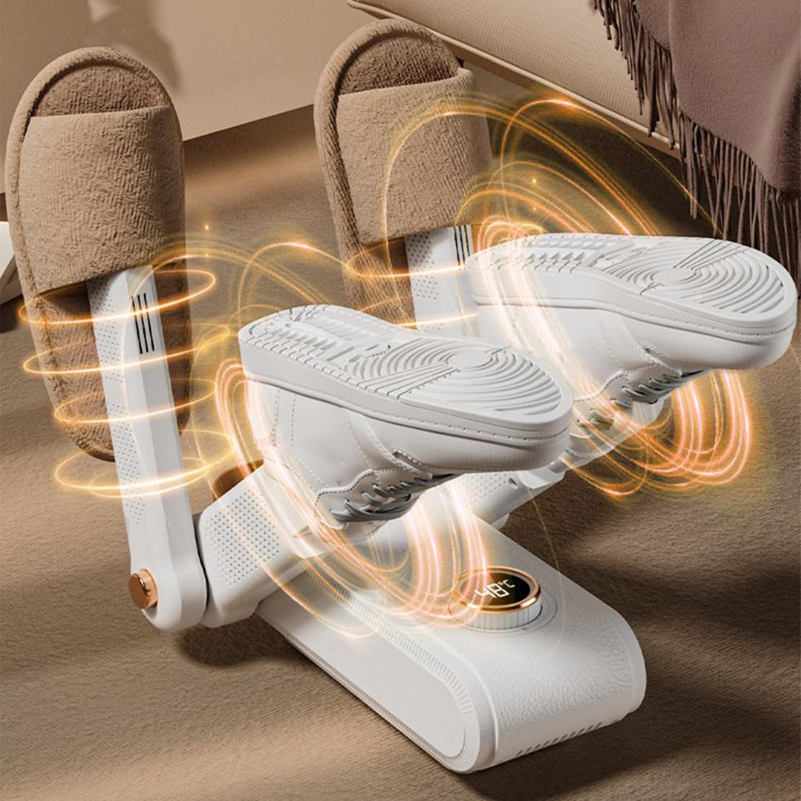 Outdoor Adventure Youtube - Sneakersdroger 3-niveau timerverwarming Opvouwbare handschoenendroger voor