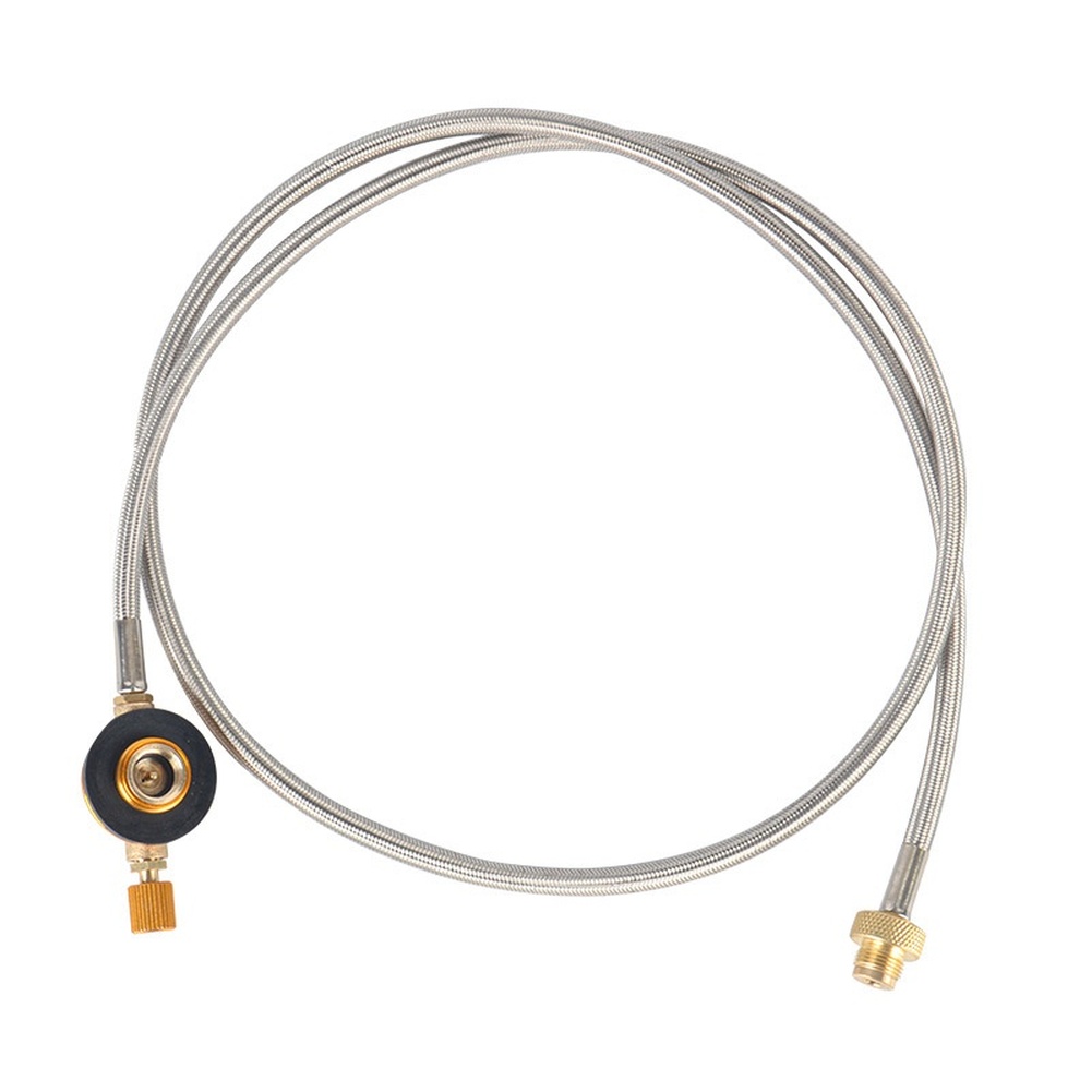 Outdoor Adventure Youtube - Voor kampeeravonturen: Campingkooktoestel slangadapter, gasfornuis slangadapter,