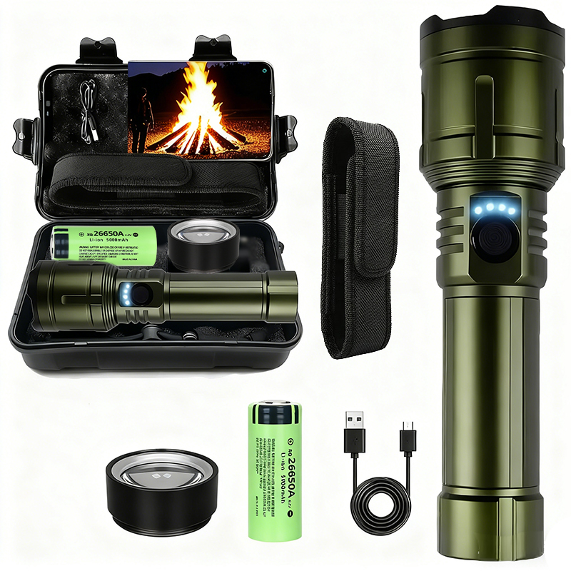 Outdoor Adventure Travel - Ultra krachtige zaklamp Concentraterende ontsteking Zaklamp