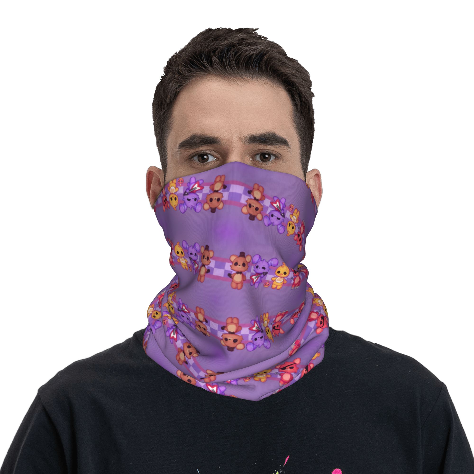 Outdoor Adventure At - Aangepaste FNAF At Freddys Bandana nekwarmer