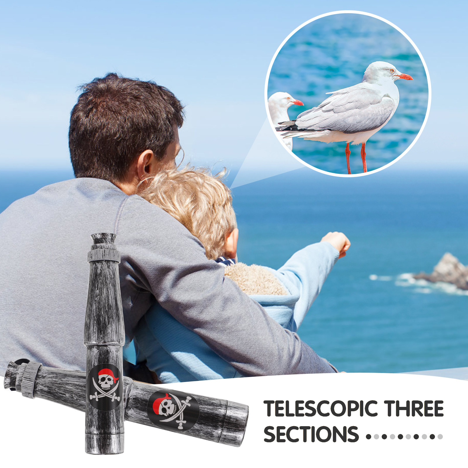 6 stuks piratenmonoculair tele - Outdoor Adventure Educator recensie en prijs