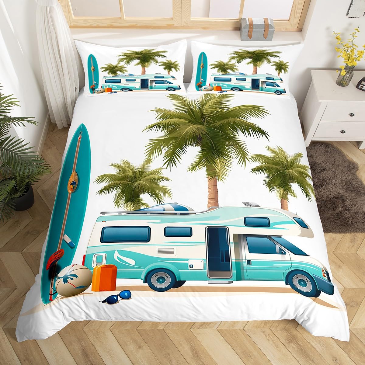 Happy Camping Dekbedovertrek C - Outdoor Adventure Quilt recensie en prijs