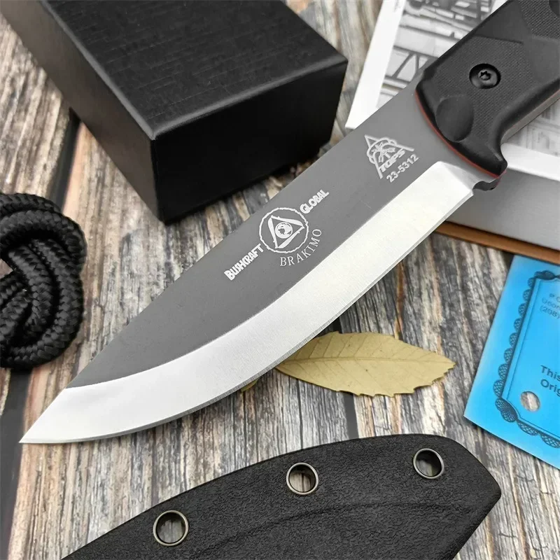 Draagbaar D2 staal vaststaand  - Survival Knife Full Tang recensie en prijs