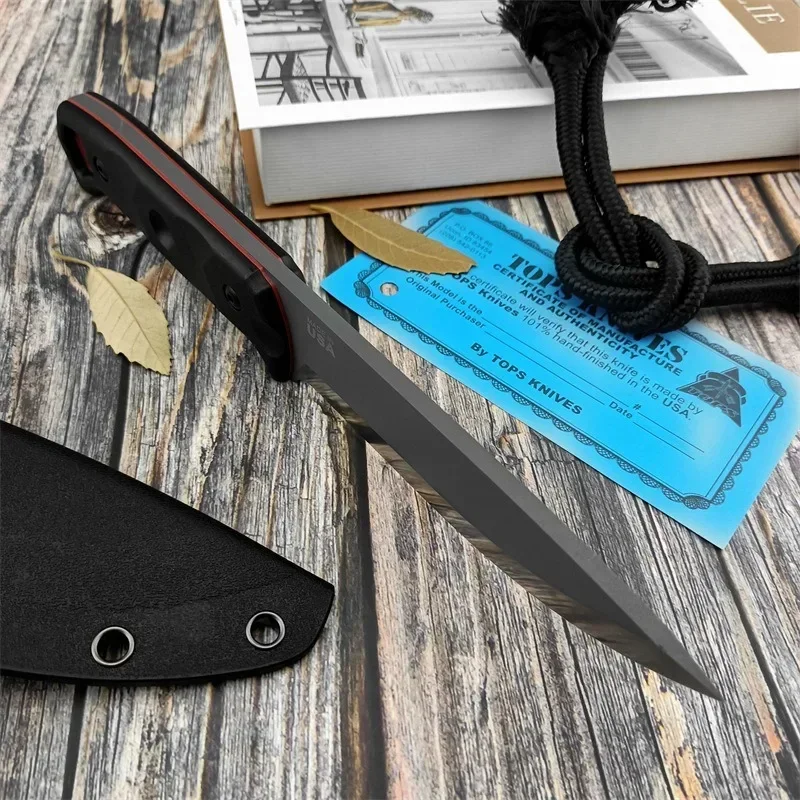 Draagbaar D2 staal vaststaand  - Survival Knife Full Tang recensie en prijs