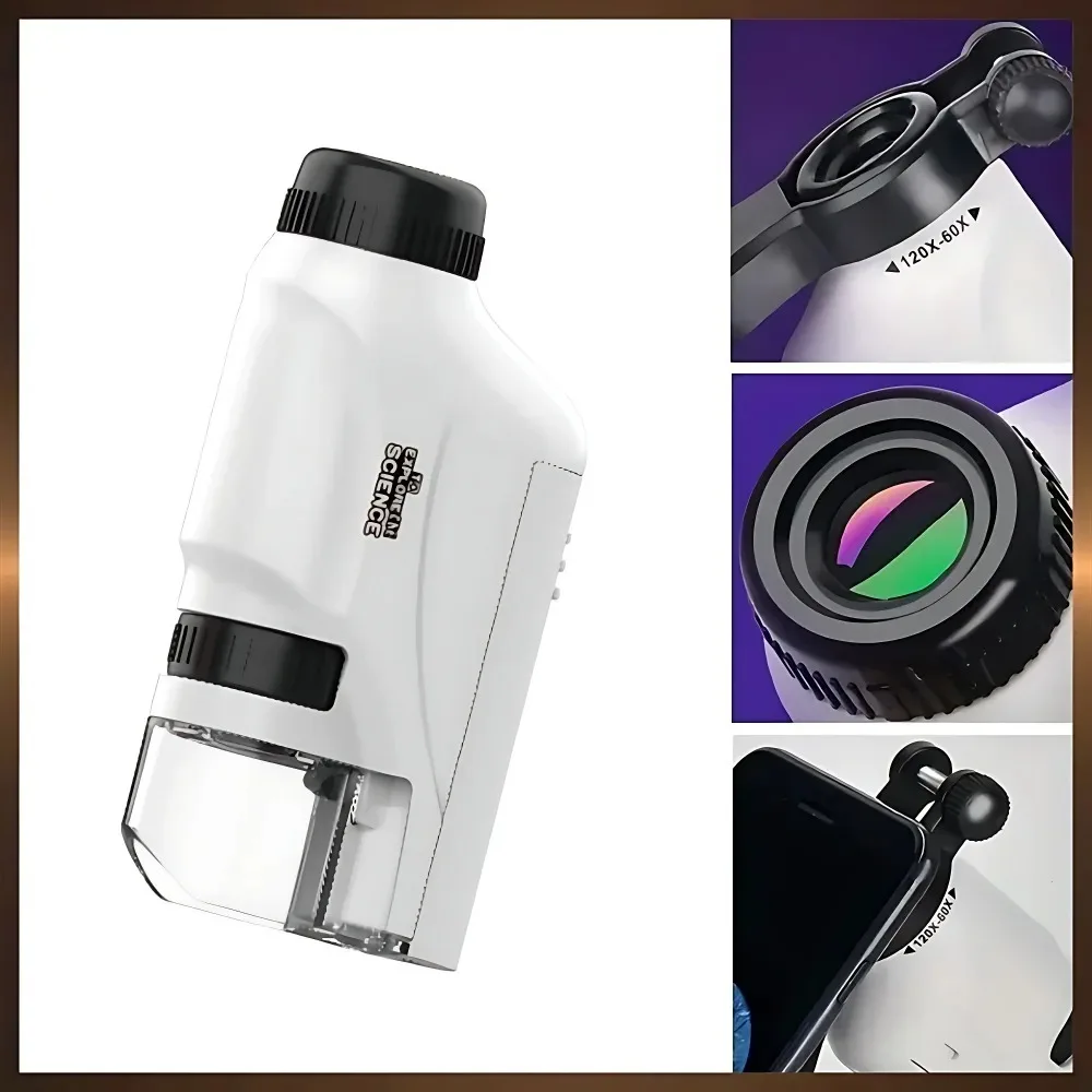Zakmicroscoop voor kinderen |  - Outdoor Adventure Microscope recensie en prijs
