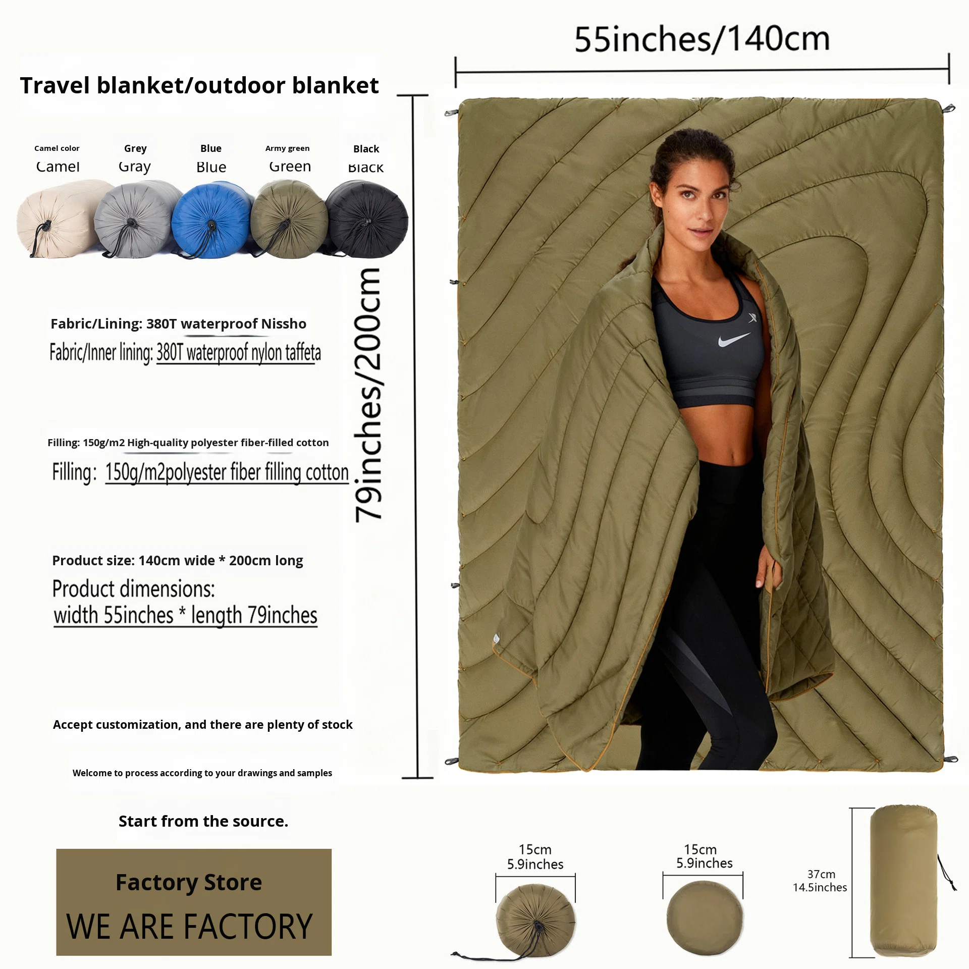 Draagbare buiten thermische wa - Outdoor Adventure Quilt recensie en prijs