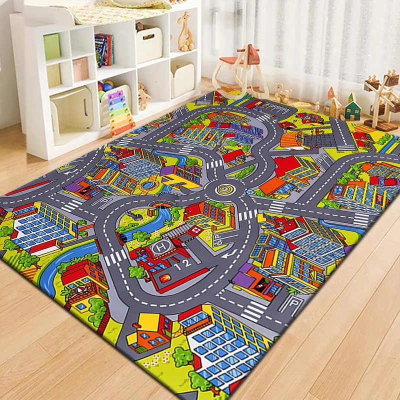 Kleurrijk kinderstadkaart spee - Outdoor Adventure Educator recensie en prijs