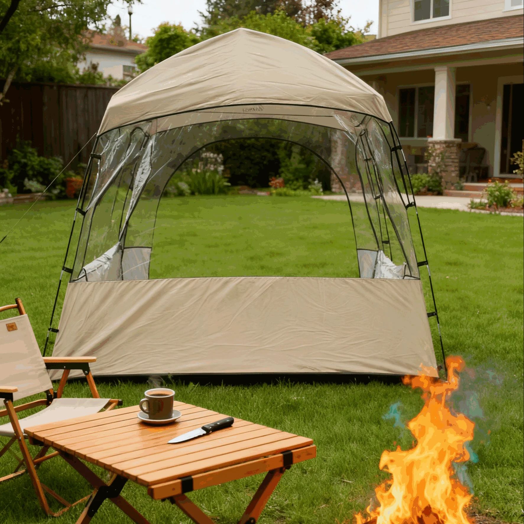 Tuinen, patio's, buitenavontur - Outdoor Adventure Dome Shelter recensie en prijs