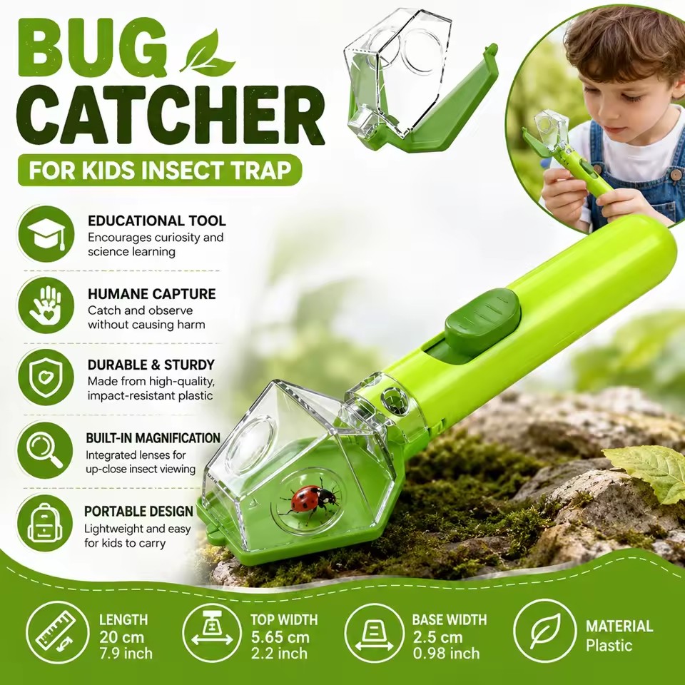 Handheld insectenvanger met 6x - Outdoor Adventure Educator recensie en prijs