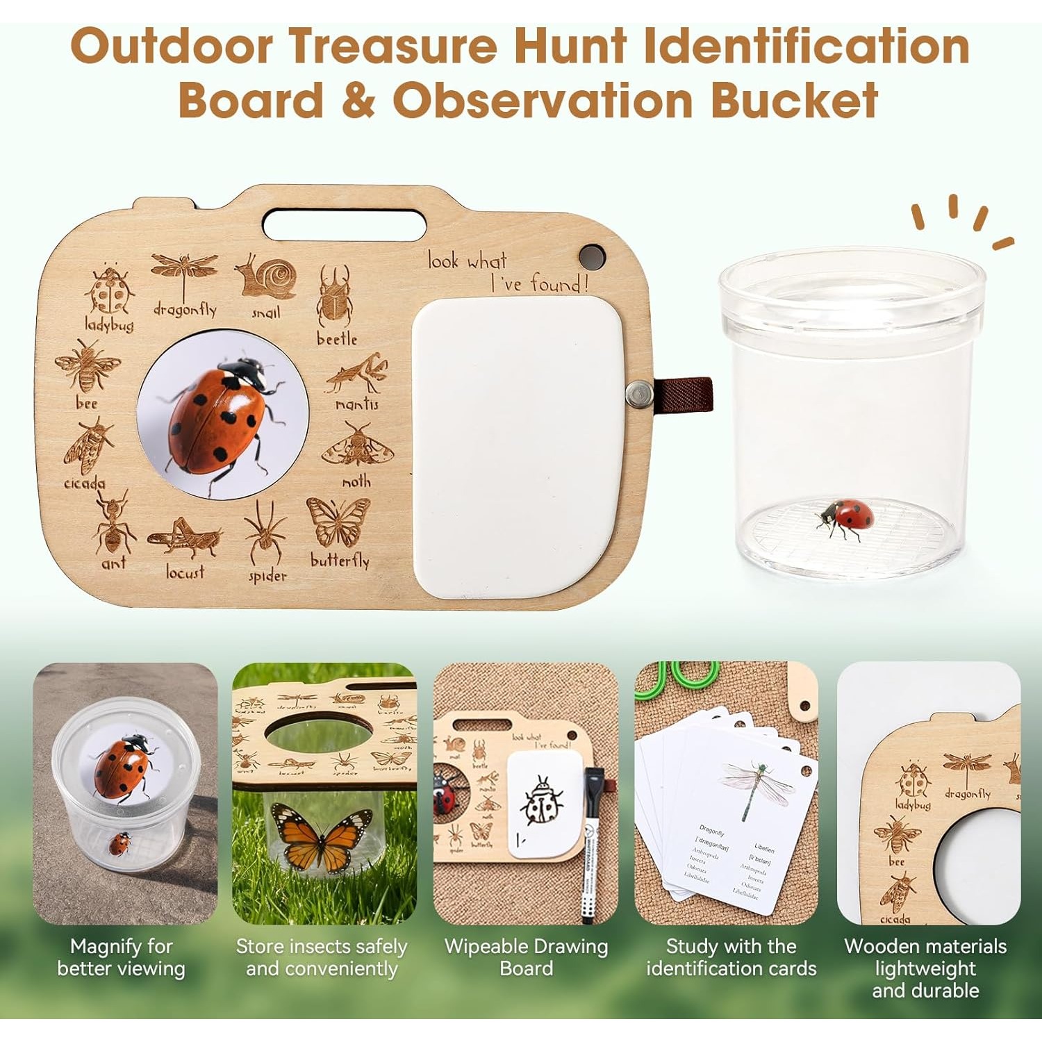 Insectenvangset voor kinderen  - Outdoor Adventure Learning recensie en prijs