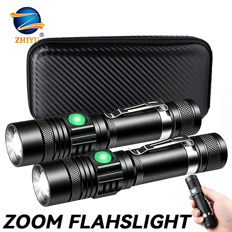 T6 LED oplaadbare zaklamp, 186 - Outdoor Adventure Travel recensie en prijs