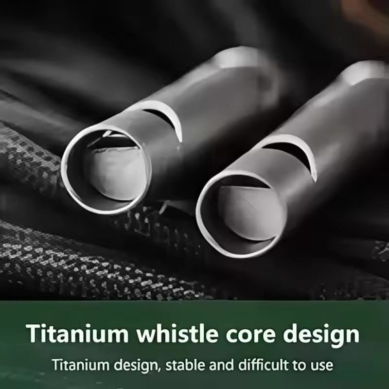 Nieuw titanium noodoverlevings - Outdoor Adventure Youtube recensie en prijs